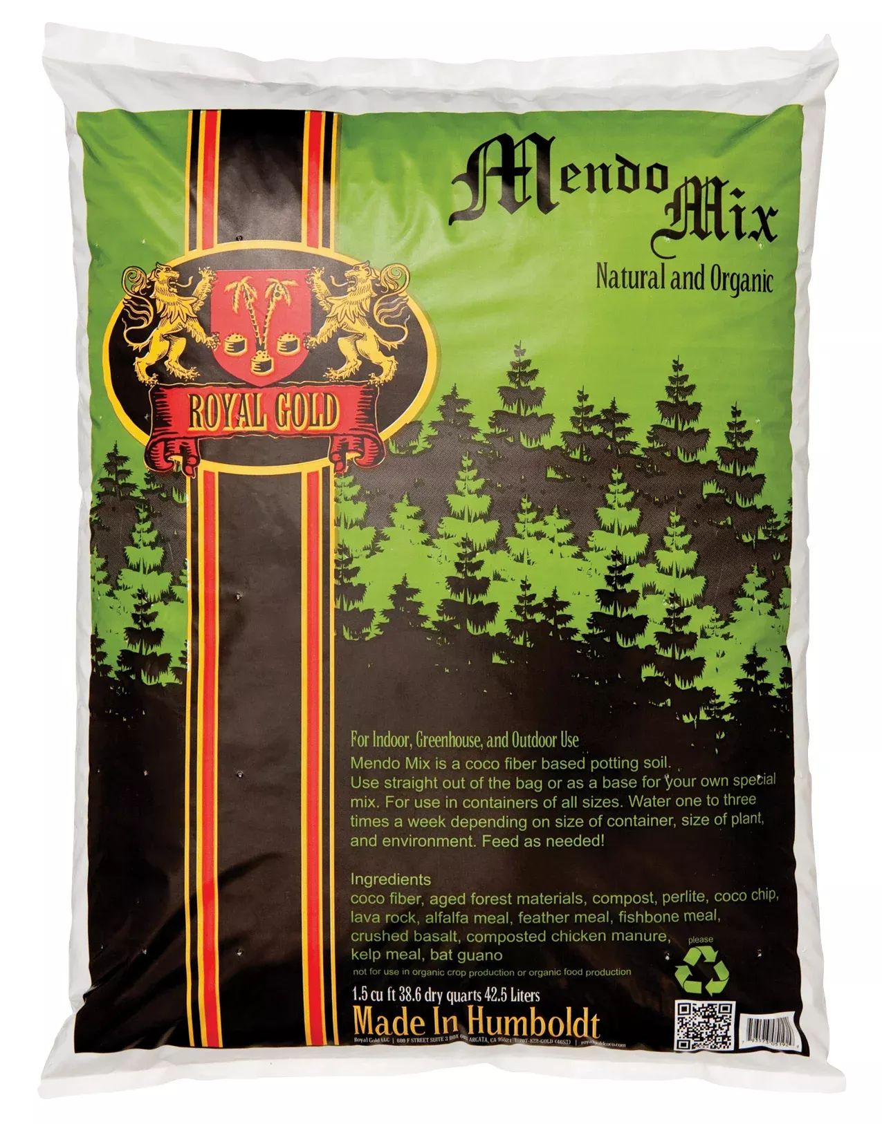 Royal Gold Mendo Mix, 1.5 CF