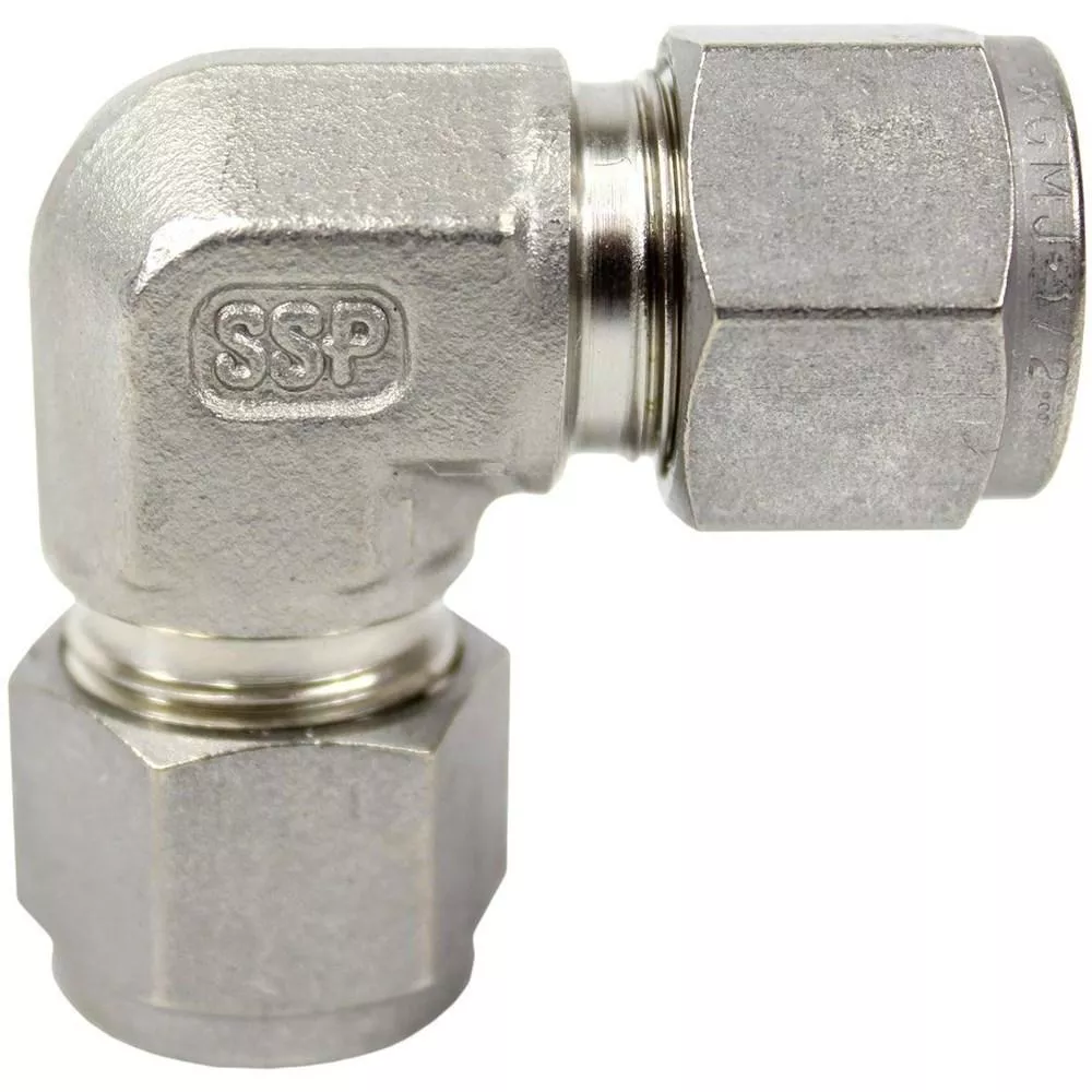 SSP Union Elbow, 3/8in Duolok