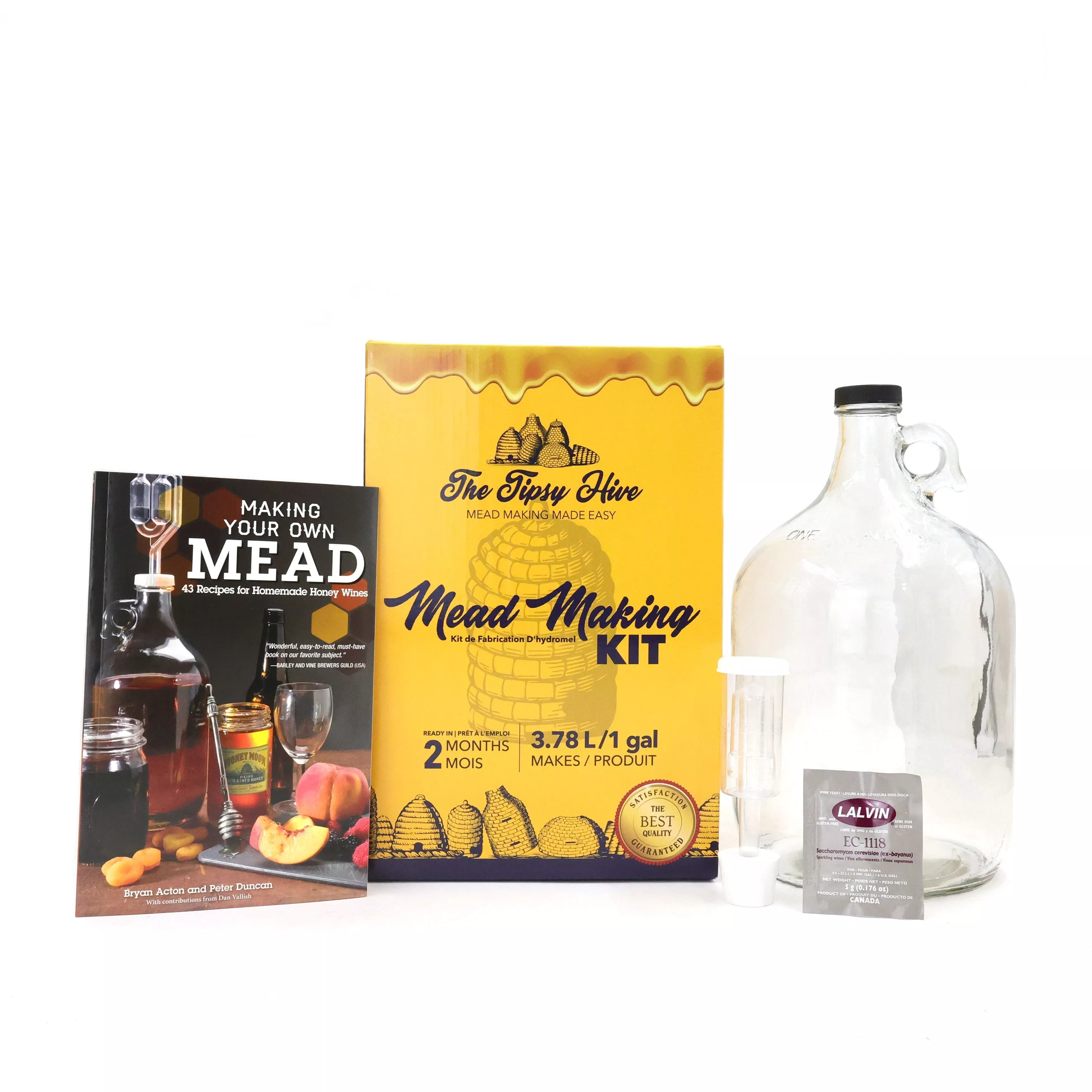 Tipsy Hive Mead Making Kit, Home Brewing