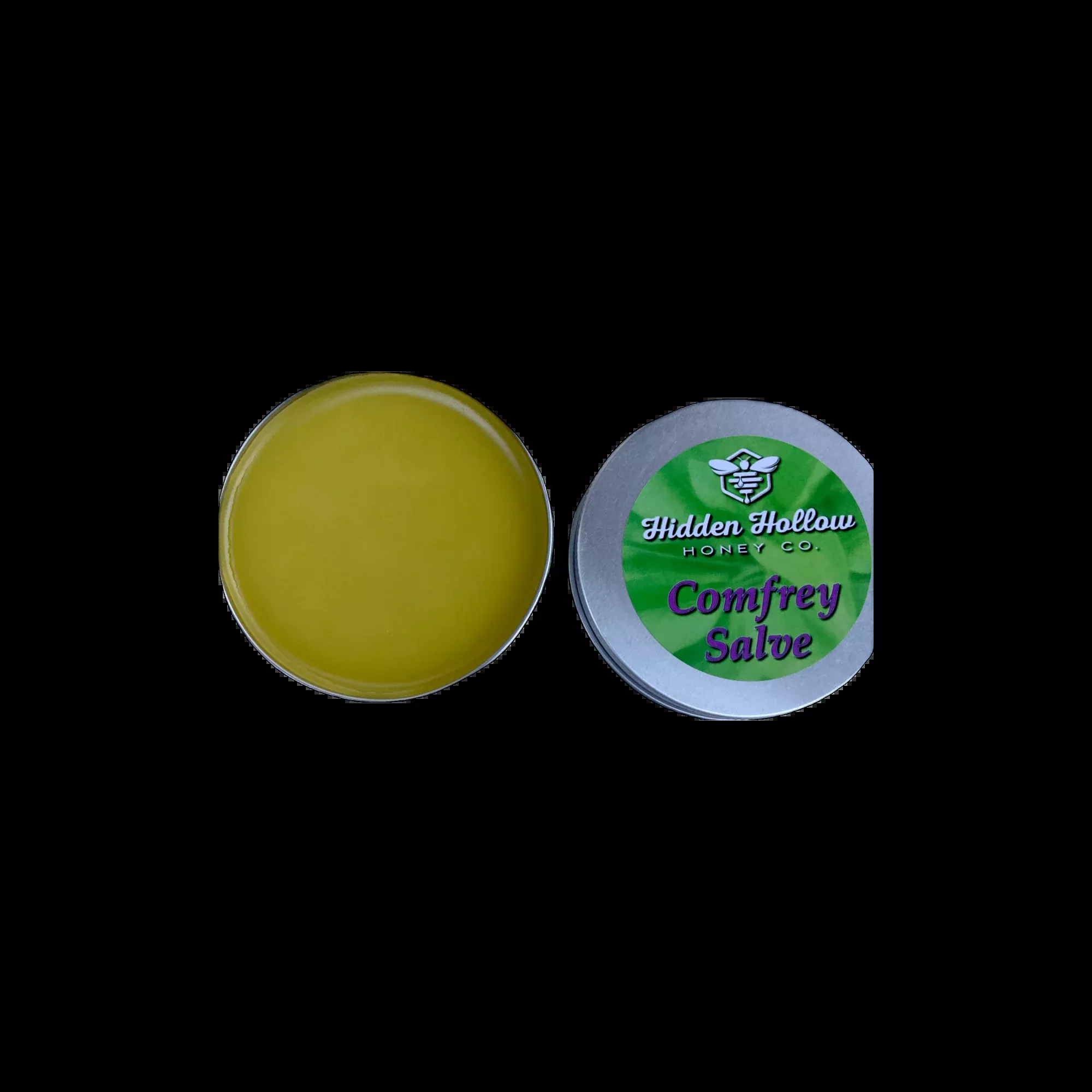 Unscented Comfrey Salve — Beeswax-Based Balm
