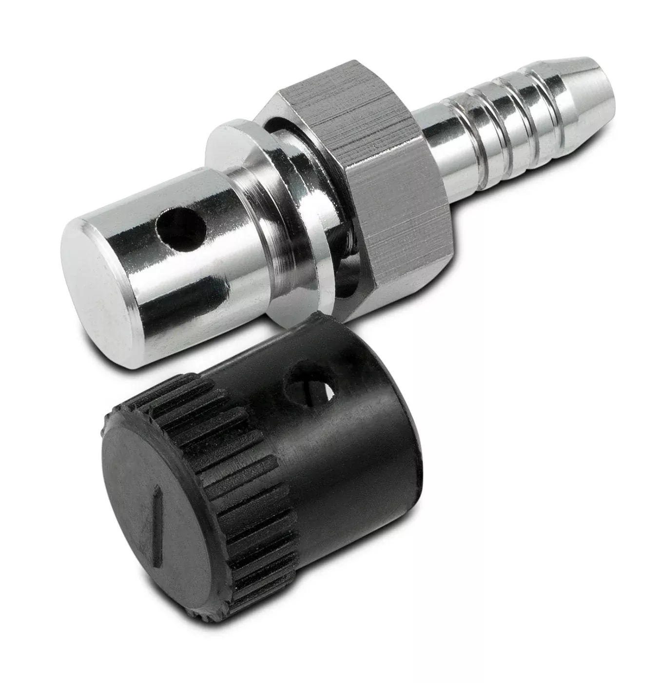Vacuum Oven Vent Outlet Hole and Cap