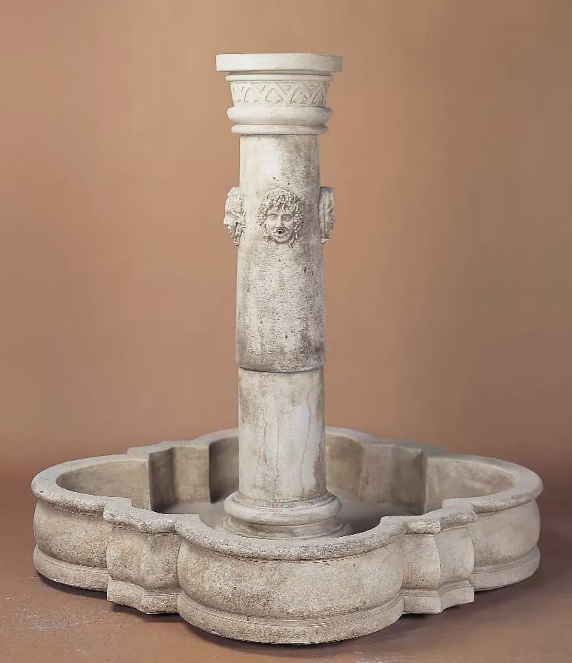 Villa Ada Courtyard Fountain