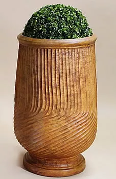 Volute Cast Stone Urn