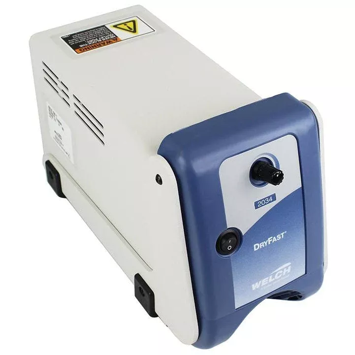 Welch 0.9cfm DryFast 2 Head PTFE Diaphragm Pump