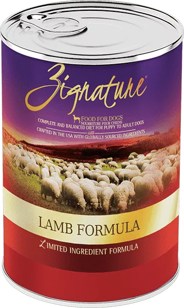 Zignature Limited Ingredient Lamb Recipe Wet Dog Food