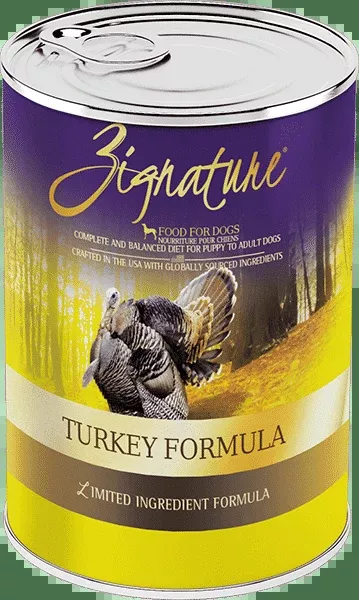 Zignature Limited Ingredient Turkey Formula Wet Dog Food